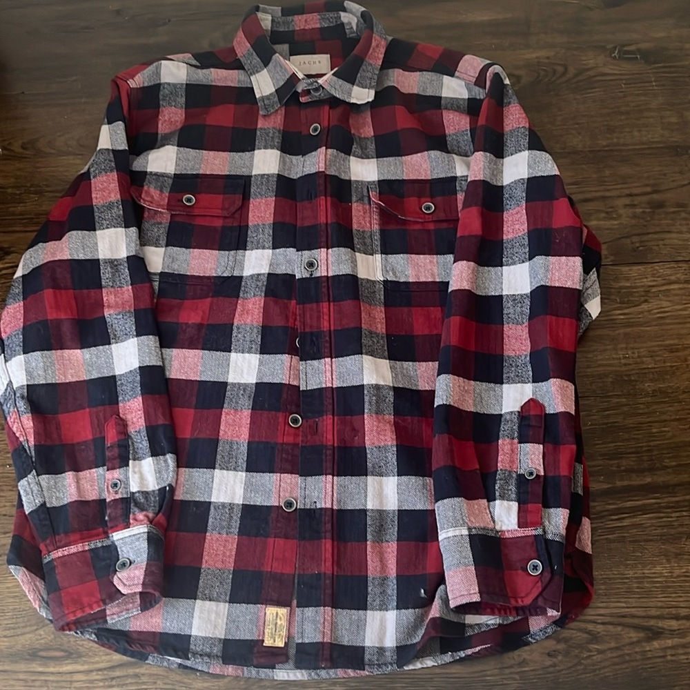 Jachs flannel shirt.